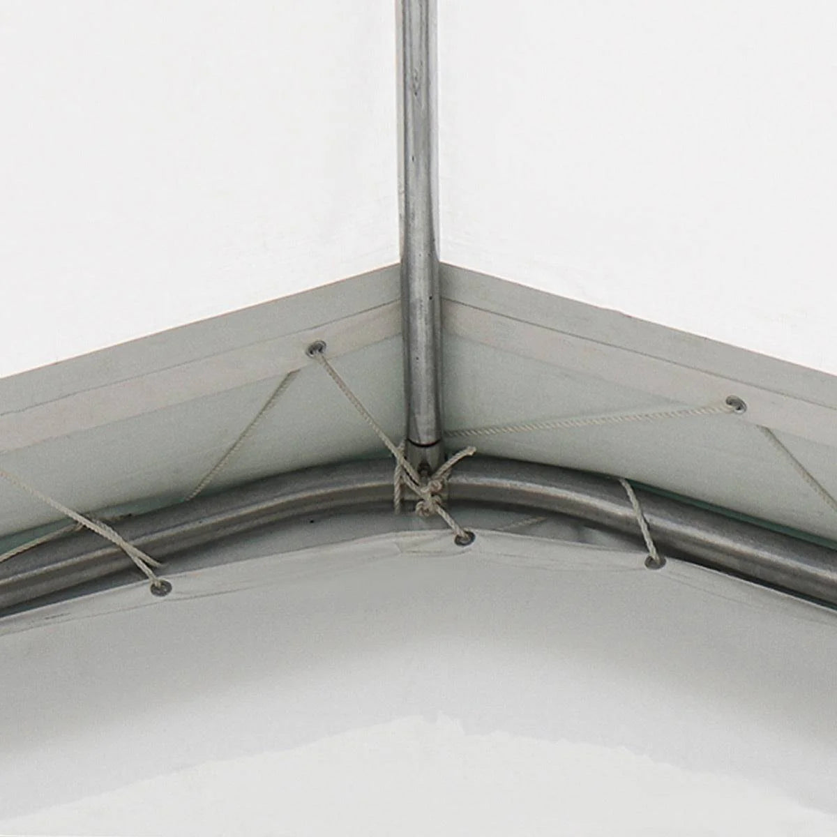 New 30' x 40' Container Peak Roof Shelter Pro Series with Heavy Duty 17 oz PVC Cover, Fully Enclosed front and back endwalls
