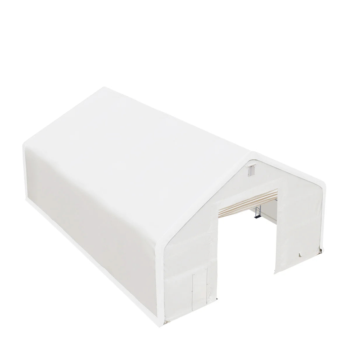 New 40' x 60' Dual Truss Storage Shelter with Heavy Duty 21 oz PVC Cover & Drive Through Doors