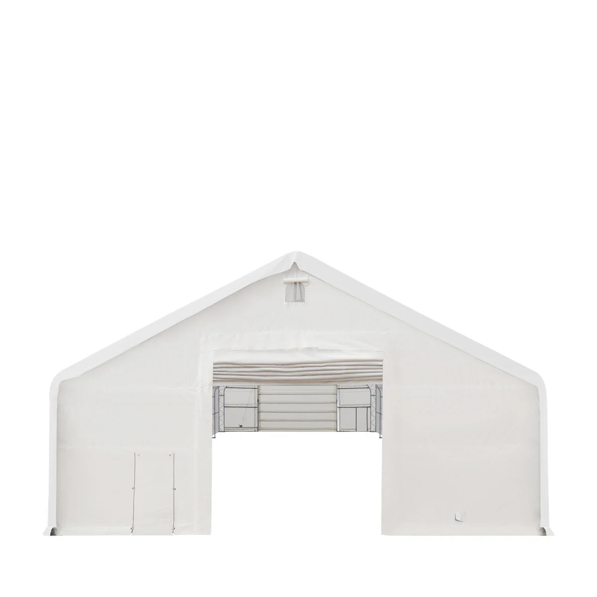 New 40' x 80' Dual Truss Storage Shelter with Heavy Duty 21 oz PVC Cover & Drive Through Doors