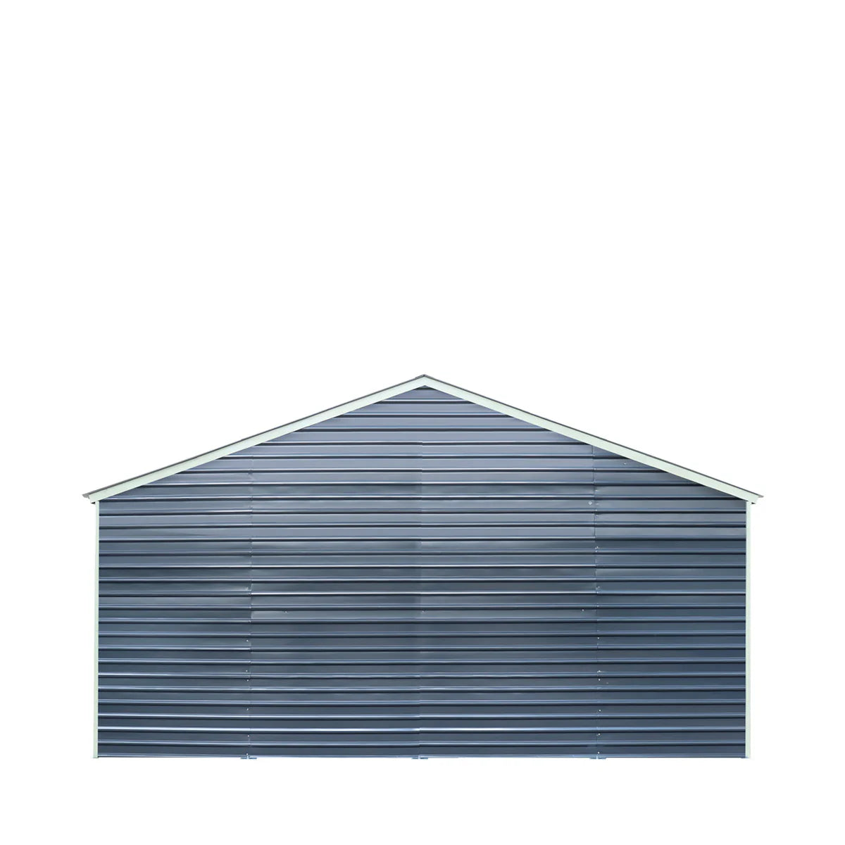 New 26’ x 40’ Metal Garage Shed with 9’ High Double Front Doors, 14’ Peak Height, Side Entry Door, 1040 Sq-Ft Floor Space