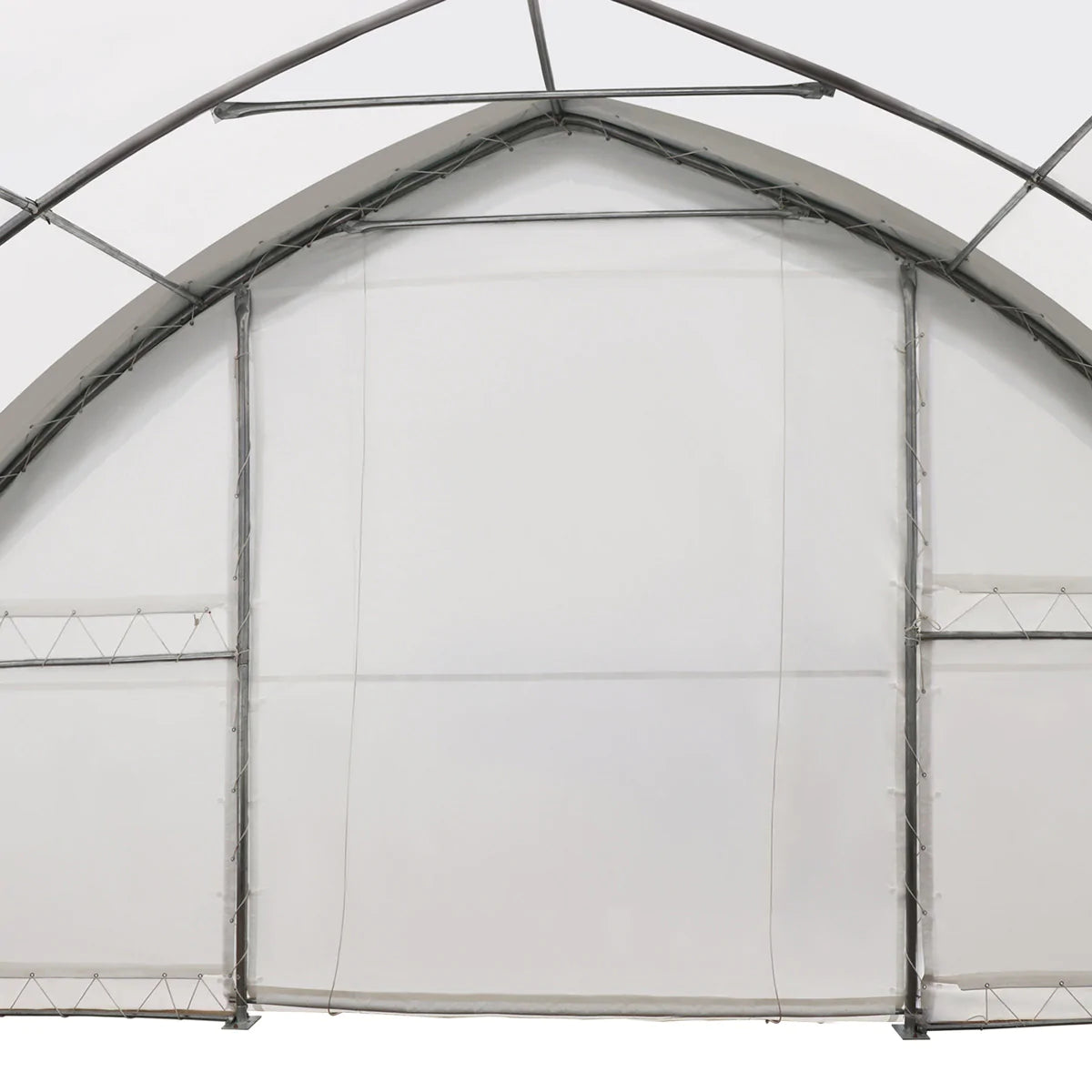 New 30' x 40' Peak Ceiling Storage Shelter with Heavy Duty 17 oz PVC Cover & Drive Through Doors