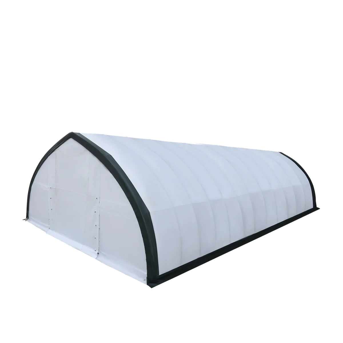 New 30' x 60' Peak Ceiling Storage Shelter with Heavy Duty 11 oz PE Cover & Drive Through Doors,