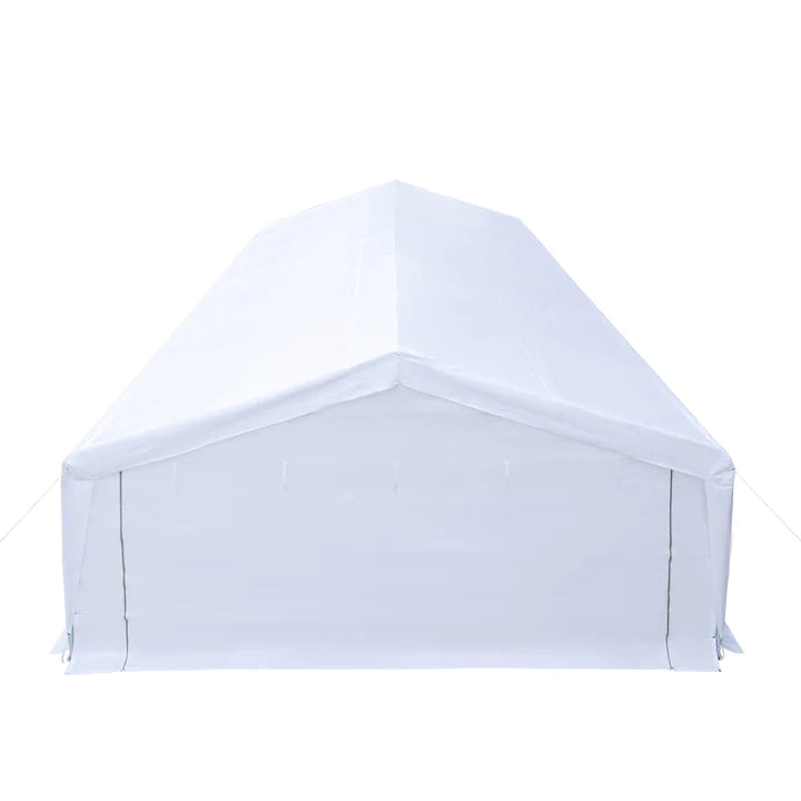 New 20' x 40' Heavy Duty Outdoor Party Tent with Removable Sidewalls and Roll-Up Doors, 11 oz PE Cover, 6’6” Overhead, 10’ Peak Ceiling