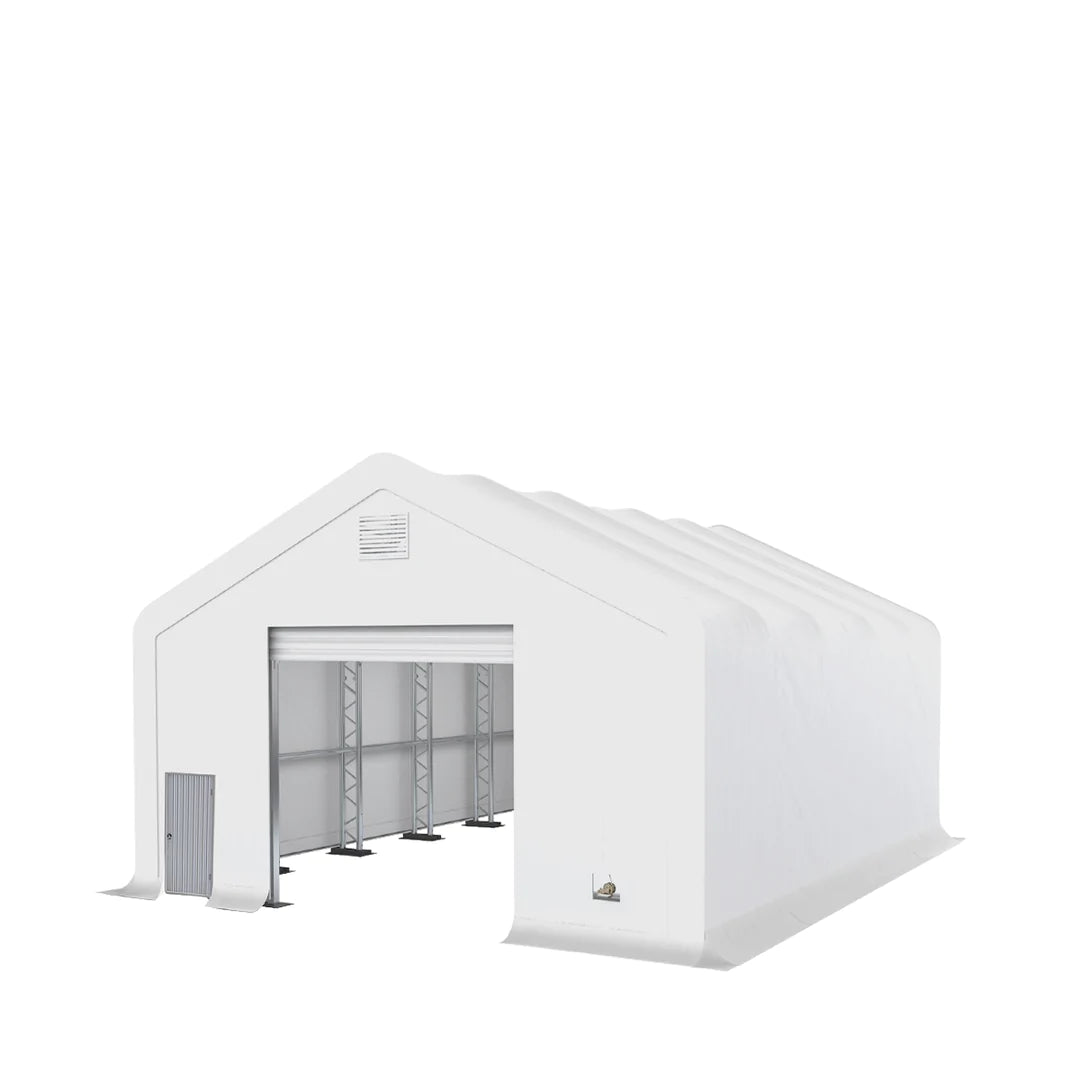 New Pro Series 30' x 40' Dual Truss Storage Shelter with Heavy Duty 17 oz PVC Cover