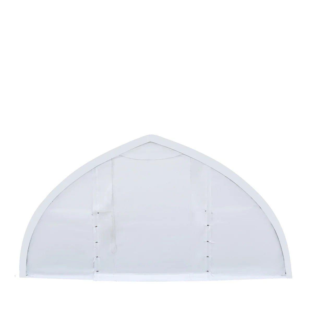 New 30' x 80' Peak Ceiling Storage Shelter with Heavy Duty 17 oz PVC Cover & Drive Through Doors