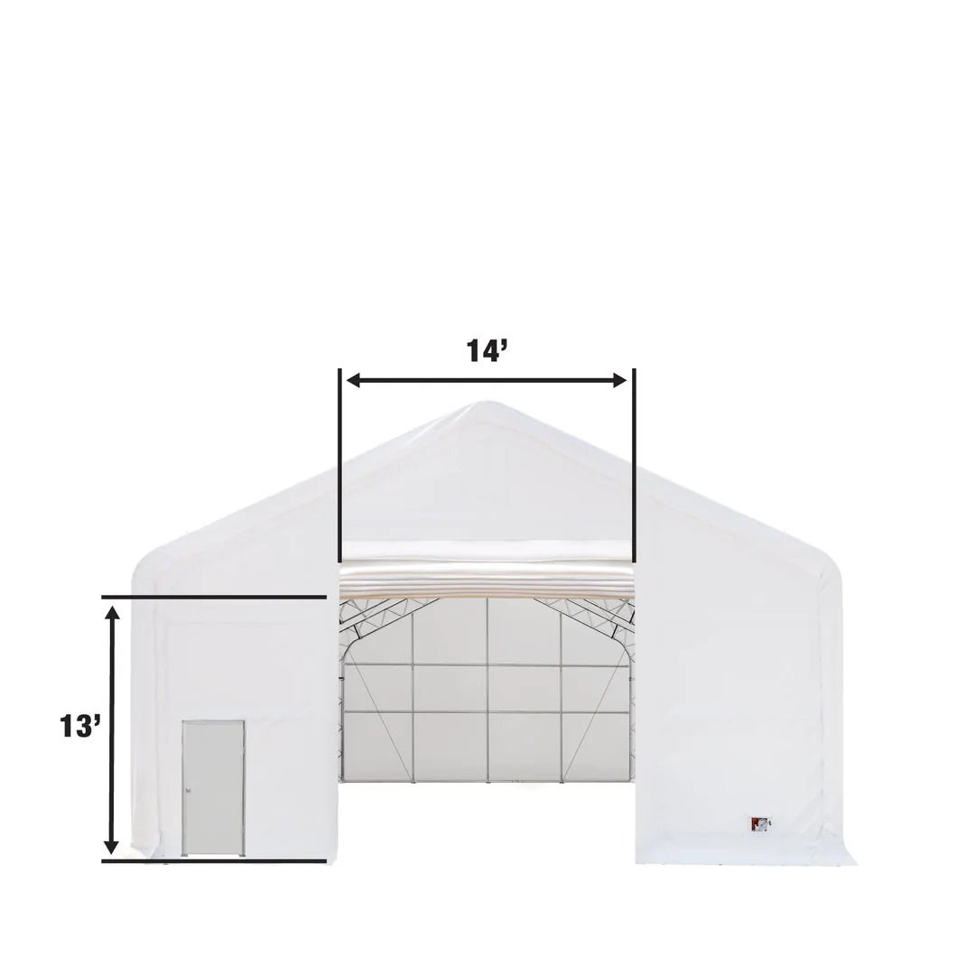 New Pro Series 30' x 40' Dual Truss Storage Shelter with Heavy Duty 17 oz PVC Cover