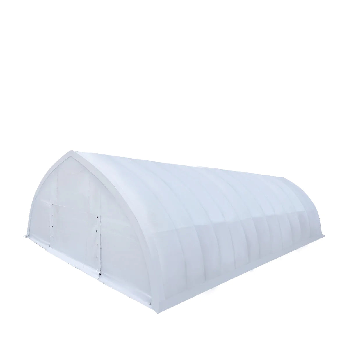 New 30' x 60' Peak Ceiling Storage Shelter with Heavy Duty 17 oz PVC Cover & Drive Through Doors