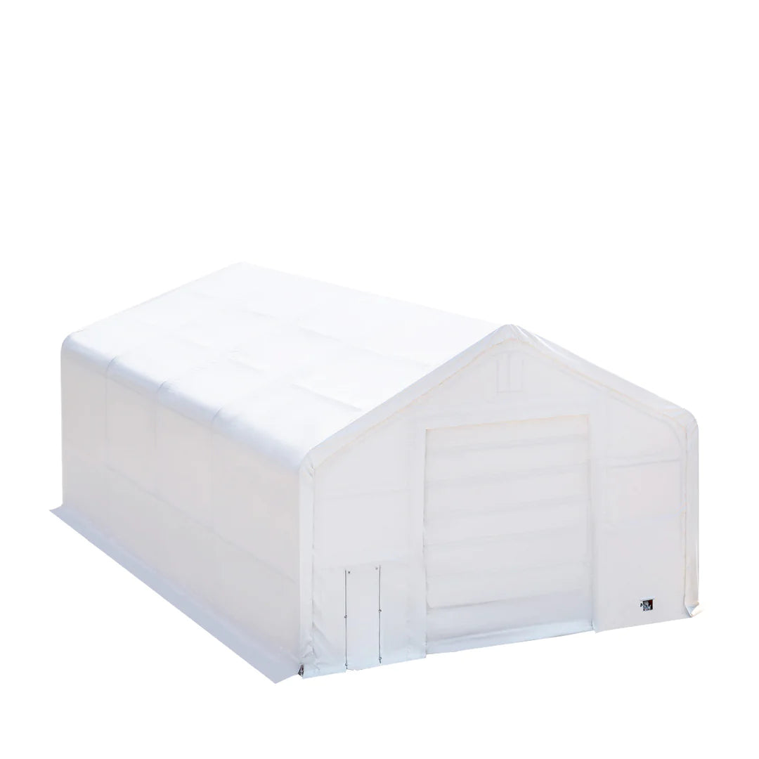 New 30' x 40' Dual Truss Storage Shelter with Heavy Duty 17 oz PVC Cover