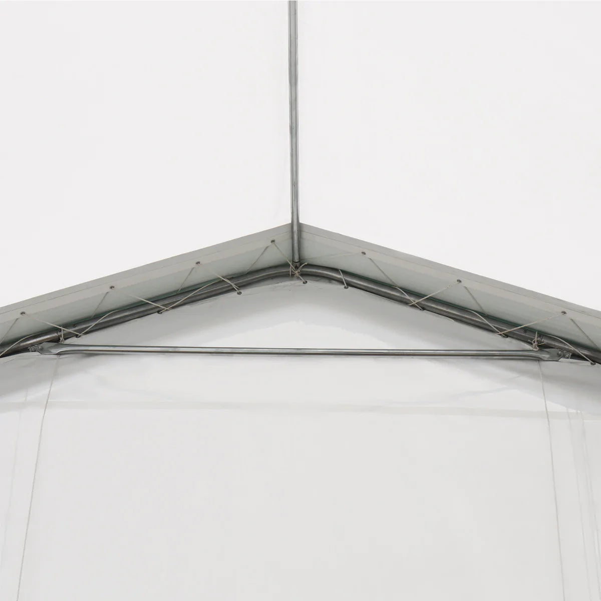 New 30' x 40' Peak Ceiling Storage Shelter with Heavy Duty 11 oz PE Cover & Drive Through Doors