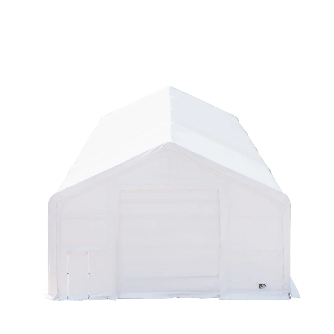 New 30' x 40' Dual Truss Storage Shelter with Heavy Duty 17 oz PVC Cover