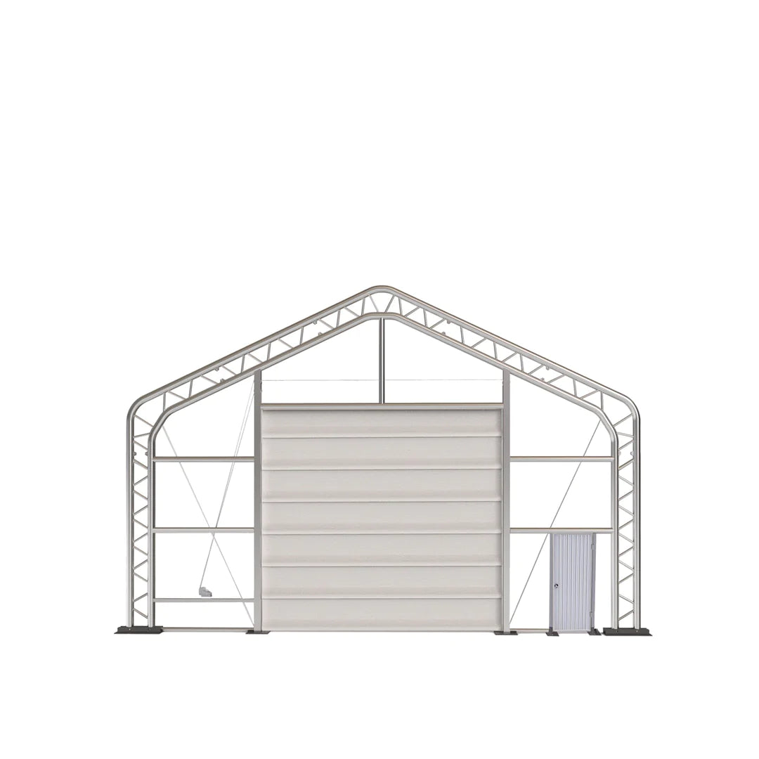 New Pro Series 30' x 40' Dual Truss Storage Shelter with Heavy Duty 17 oz PVC Cover